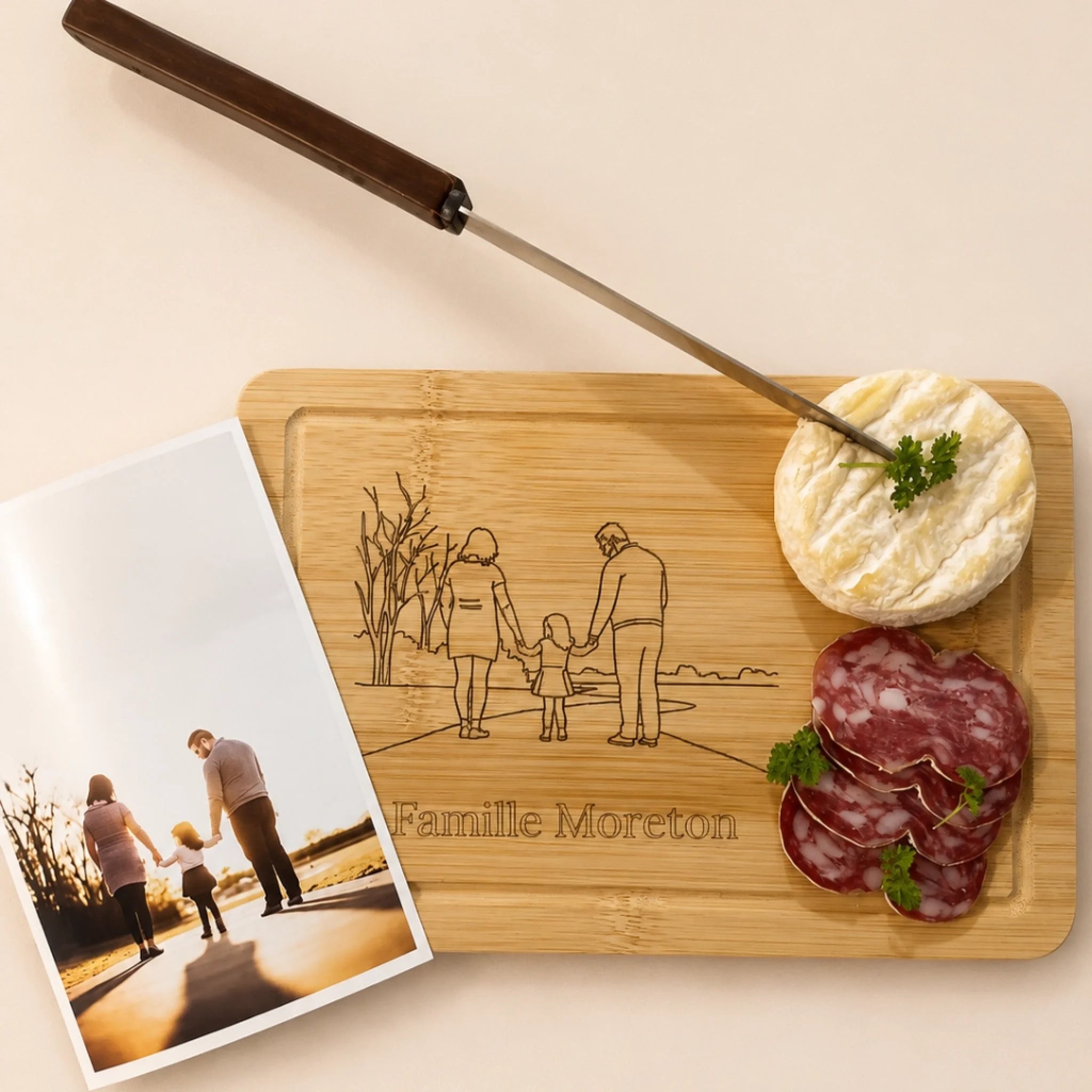 PLANCHE APERO FAMILLE MORTON