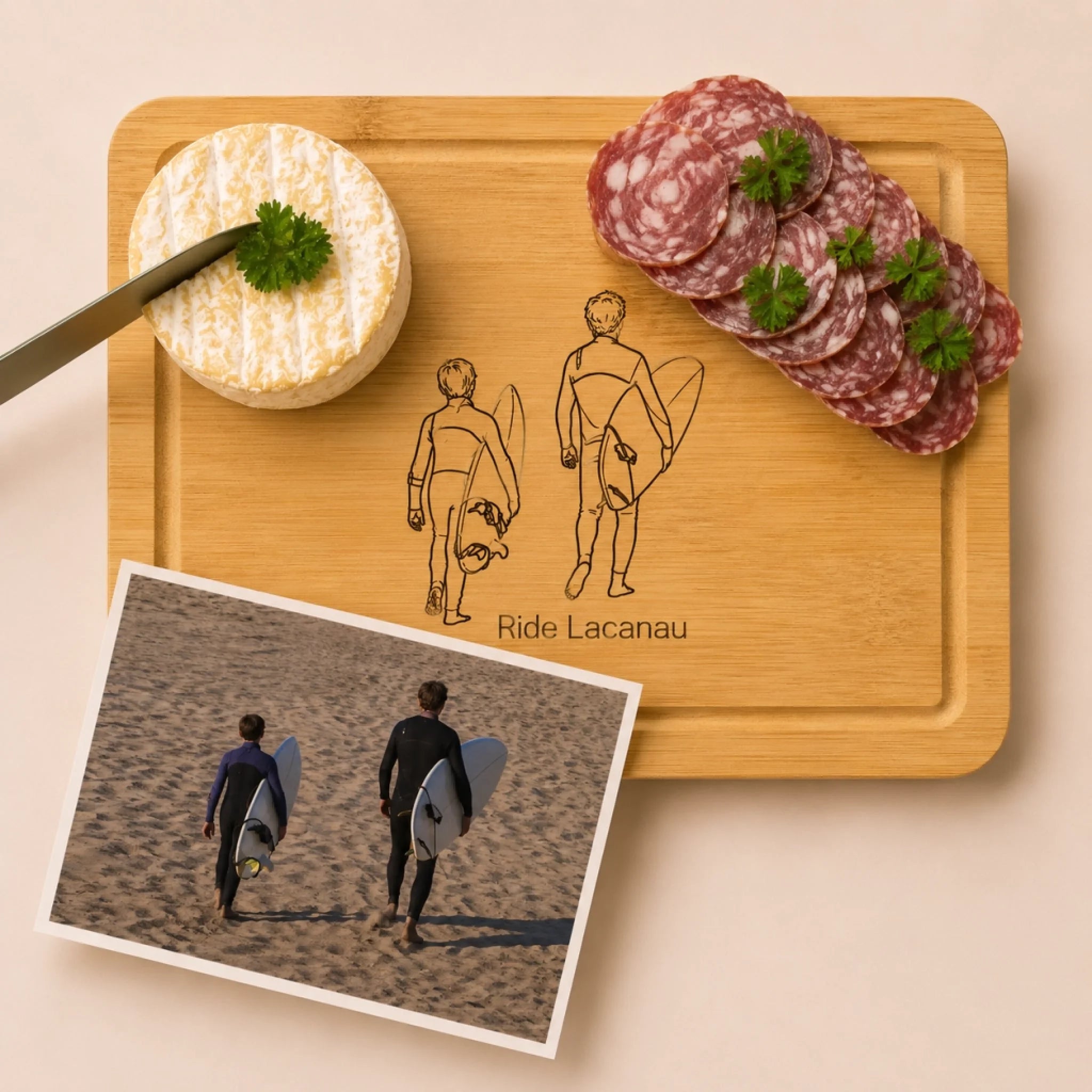 père planche surf