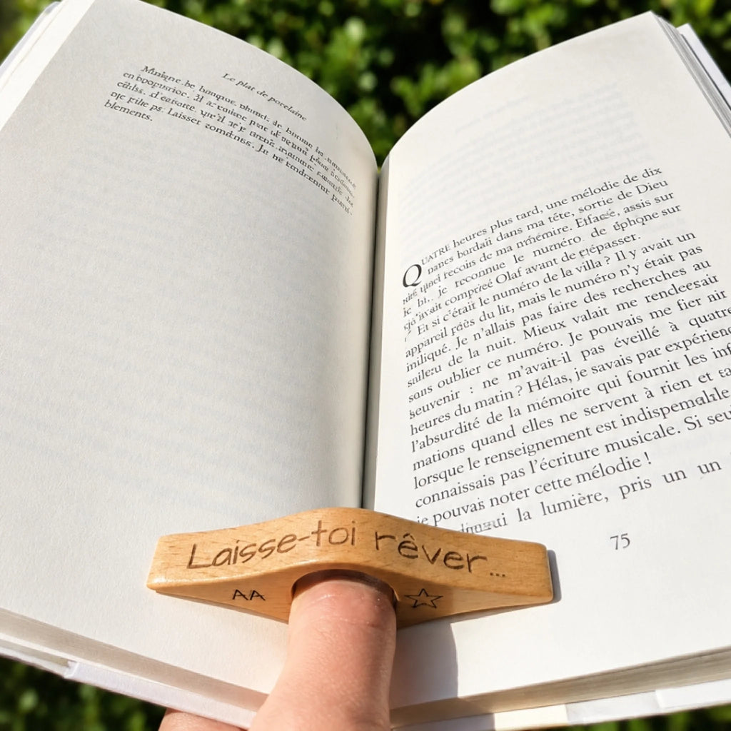 Bague de lecture avec image